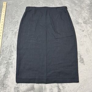 Jarbo Womens Linen Blend Pencil Skirt Size 34 (28x25) Preppy Formal Office